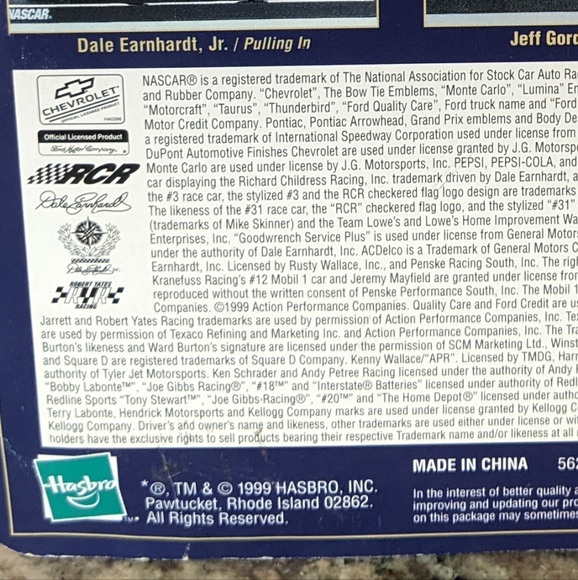 NIB 1999 NASCAR Winners Circle Pit Row Dale Earnhardt Jr. Two Tire Stop - Picture 7 of 7